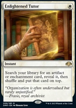 Magic single - Enlightened Tutor