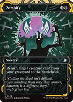 Preview image for the Zombify single card  for the collectable card game Magic: The Gathering.