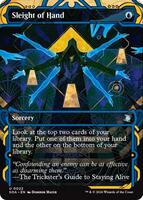 Preview image for the Sleight of Hand single card  for the collectable card game Magic: The Gathering.