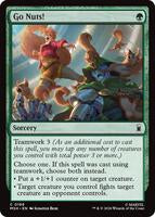 Preview image for the Go Nuts! single card  for the collectable card game Magic: The Gathering.