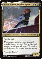 Preview image for the Black Widow, Double Agent single card  for the collectable card game Magic: The Gathering.