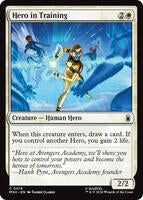 Preview image for the Hero in Training single card  for the collectable card game Magic: The Gathering.