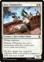 Preview image for the Kree Commandos single card  for the collectable card game Magic: The Gathering.