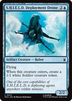 Preview image for the S.H.I.E.L.D. Deployment Drone single card  for the collectable card game Magic: The Gathering.