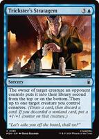 Preview image for the Trickster's Stratagem single card  for the collectable card game Magic: The Gathering.