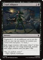 Preview image for the Cruel Alliance single card  for the collectable card game Magic: The Gathering.