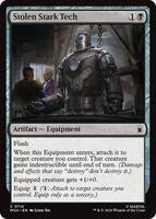 Preview image for the Stolen Stark Tech single card  for the collectable card game Magic: The Gathering.