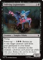 Preview image for the Unliving Legionnaire single card  for the collectable card game Magic: The Gathering.