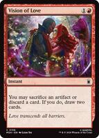 Preview image for the Vision of Love single card  for the collectable card game Magic: The Gathering.