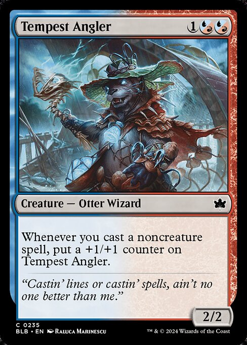 Preview image for the Tempest Angler single card for the collectable card game Magic: The Gathering.