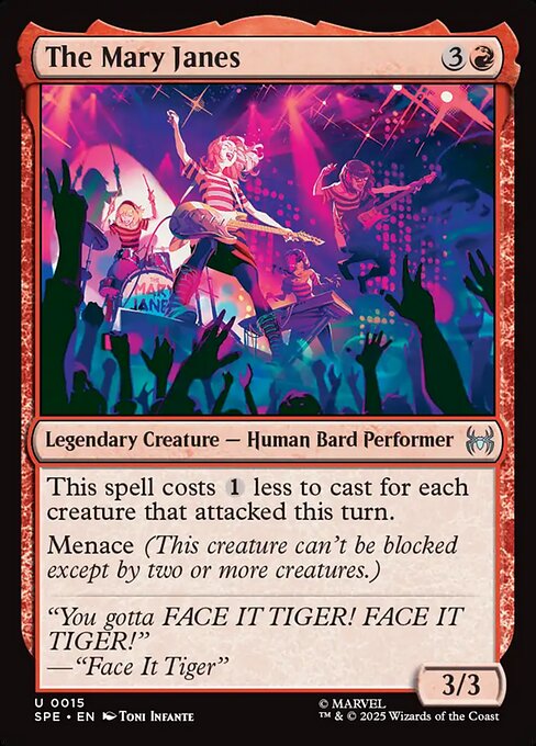 Preview image for the The Mary Janes single card for the collectable card game Magic: The Gathering.
