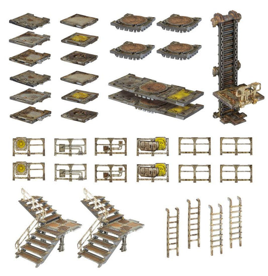 Necromunda: Zone Mortalis: Platforms and Stairs