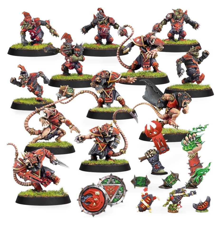 Underworld Denizens Blood Bowl Team: The underworld Creepers