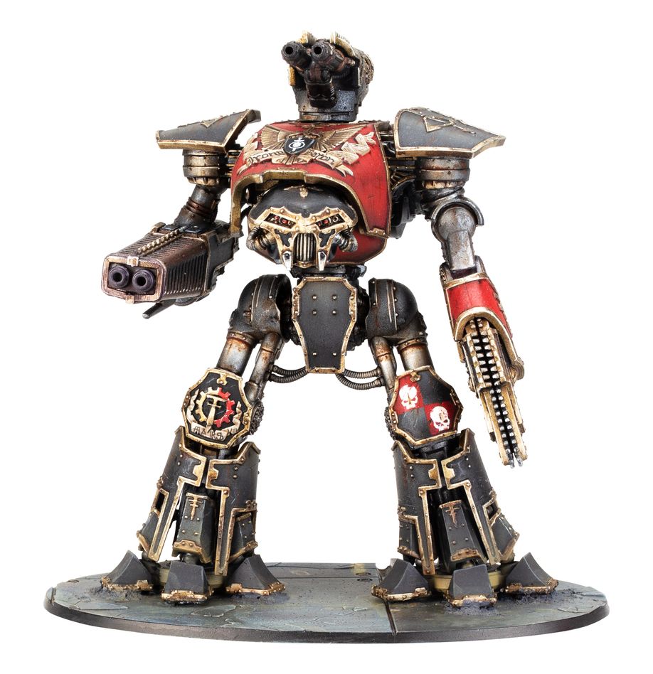 LEGIONS IMPERIALIS: REAVER BATTLE TITAN WITH MELTA CANNON AND CHAINFIST