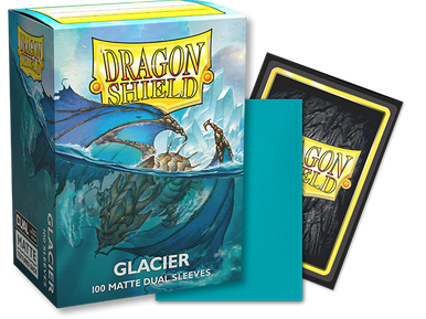 Dragon Shield Dual Matte Sleeves - Glacier Miniom (100)