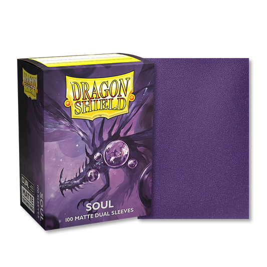 Dragon Shield - Soul Matte - 100 Standard size sleeves