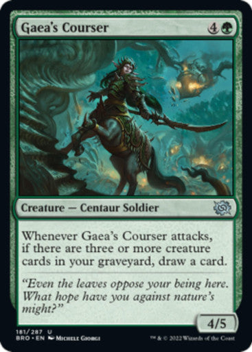 Magic Single - Gaea's Courser (BRO)