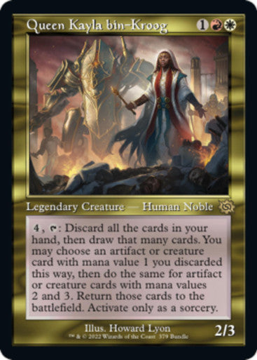 Magic Single - Queen Kayla bin -Kroog, Foil (BRO)