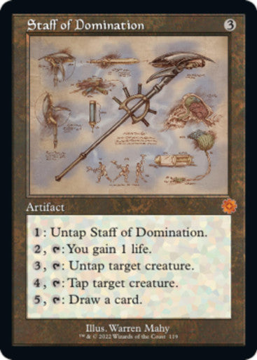 Magic single – Staff of Domination