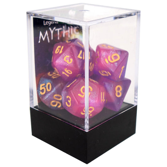 Mythic poly dice - Briar Rose