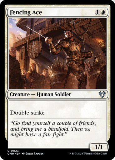 Magic Single - Fencing Ace, Foil (CMM)