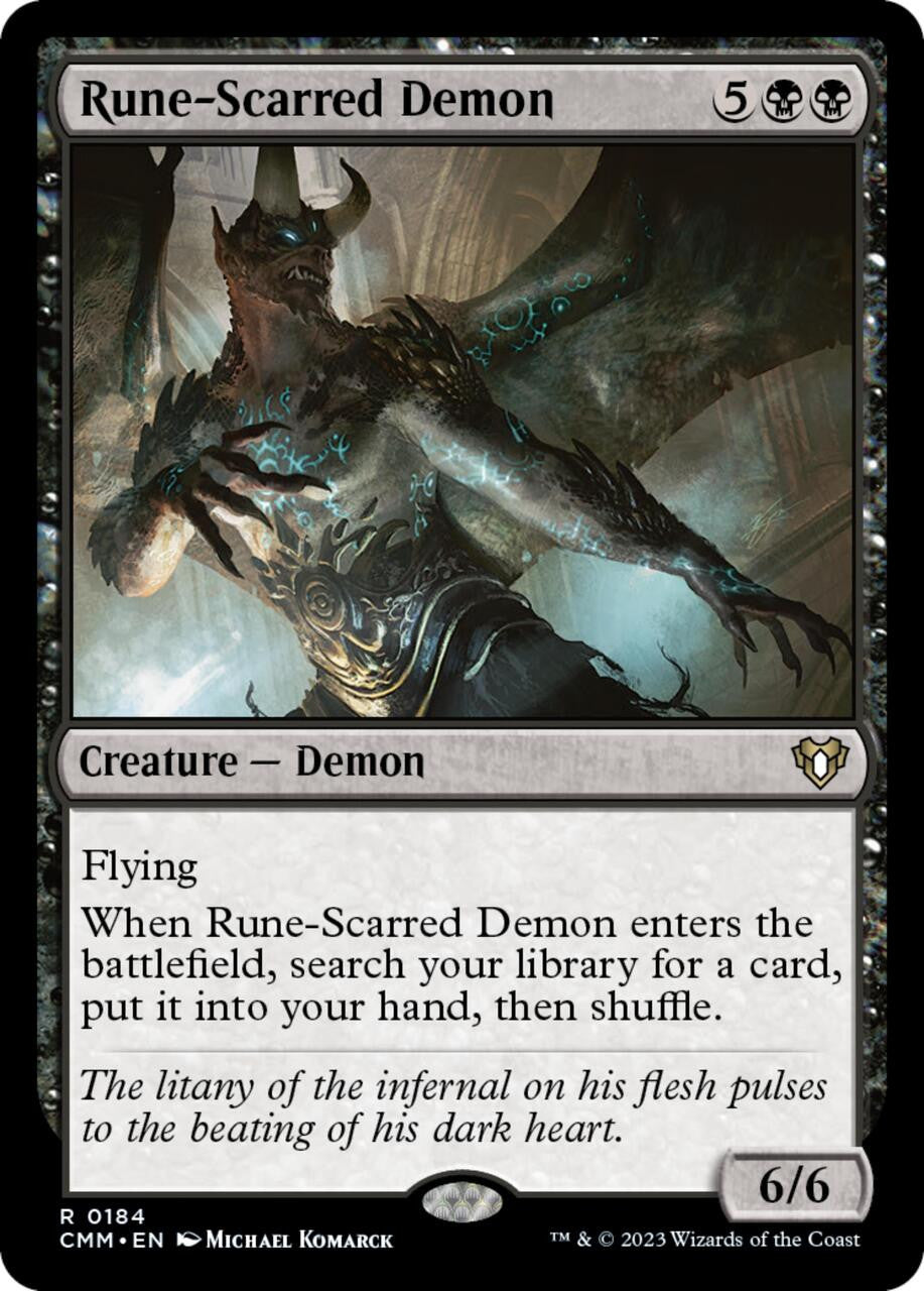 Rune-scarred Demon