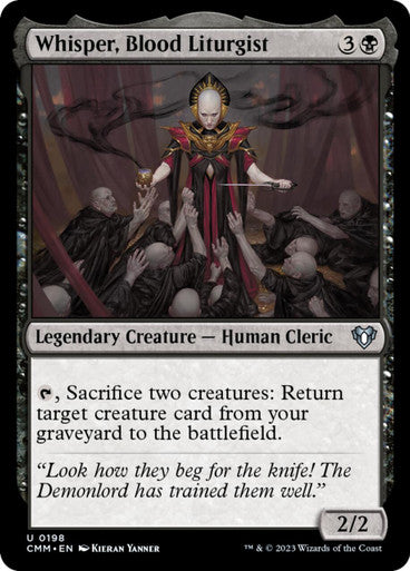 Magic Single - Whisper, Blood Liturgist (CMM)