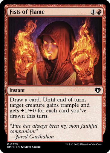 Magic Single - Fists of Flame (CMM)