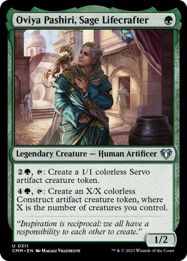 Magic single - Ovya Pashiri, Sage Lifecrafter (CMM)
