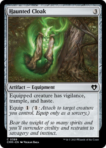 Magic Single - Haunted Cloak (CMM)