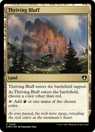 Magic Single - Thriving Bluff (CMM)