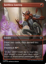 Magic single - Faithless Looting (Borderless Art)