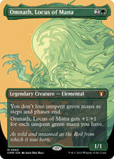 Magic single - Omnath, Locus of Mana (Borderless Profile)