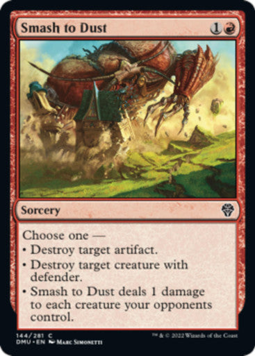 Magic Single - Smash to Dust, Foil (DMU)