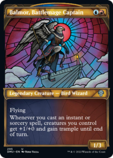 Magic Single - Balmor, Battlemage Captain (Stained Glass) (DMU)