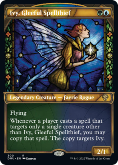 Magic Single - Ivy, Gleeful spellthief (Stained Glass)