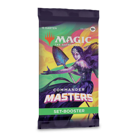 Commander Masters set booster pack