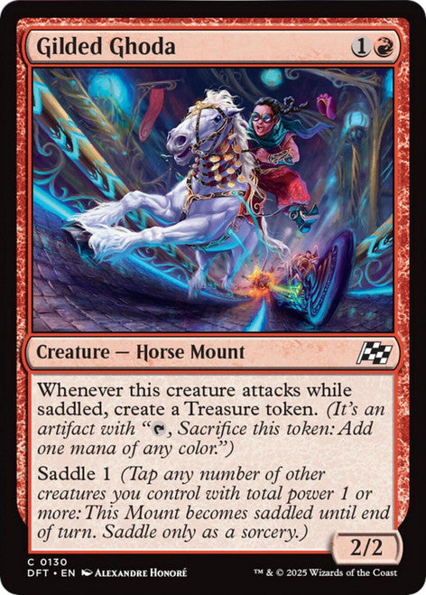 Gilded Ghoda – Redcaps Montrose