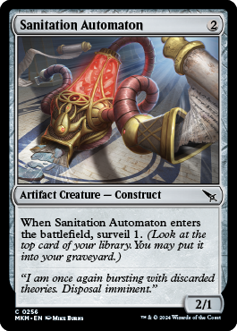Magic Single - Sanitation Automaton (MKM)