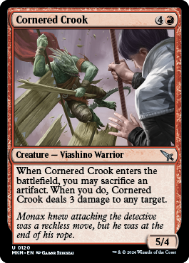 Magic Single - Cornered Crook (MKM)