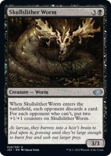 Magic single - Skullslither Worm (J22)