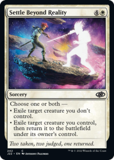Magic single - Settle Beyond Reality (J22)