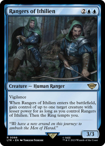 Magic single -  Rangers of Ithilien (LTR)