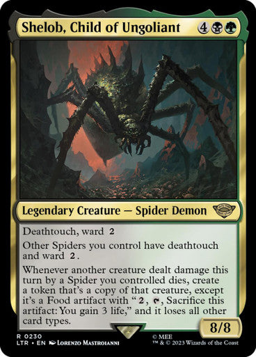 Magic Single - Shelob, Child of Ungoliant (LTR)
