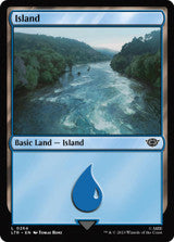 Magic Single - Island (#264) (foil) (LTR)