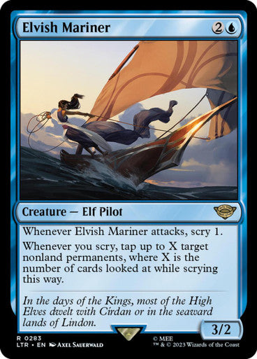 Magic Single - Elvish Mariner (LTR)