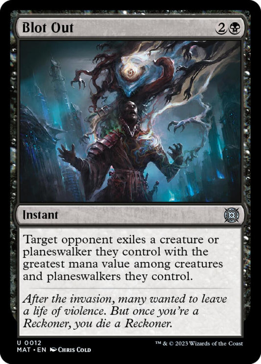 Blot Out (Foil)