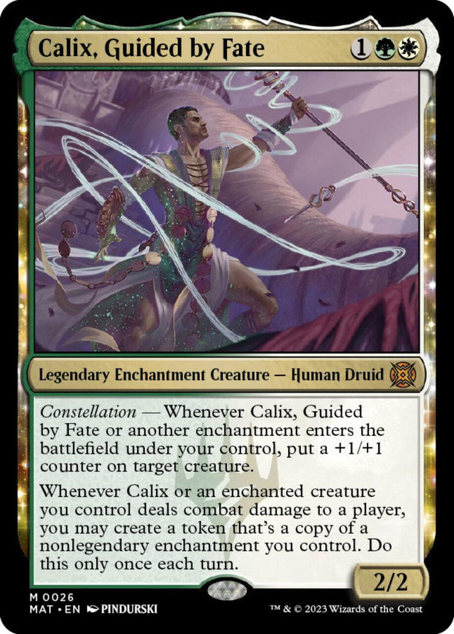 Magic single - Calix, Guided by Fate (foil)