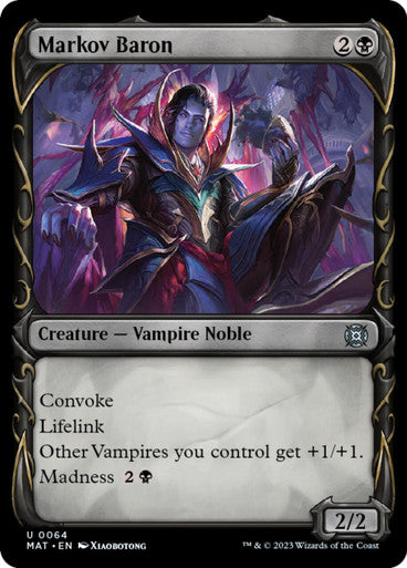 Magic Single - Markov Baron, Showcase Frame (MAT)