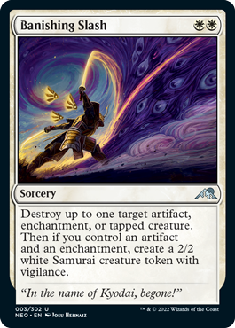 Magic single - Banishing Slash (NEO)